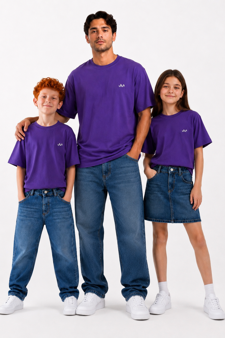 Like Dad Like Me Purple Shirt