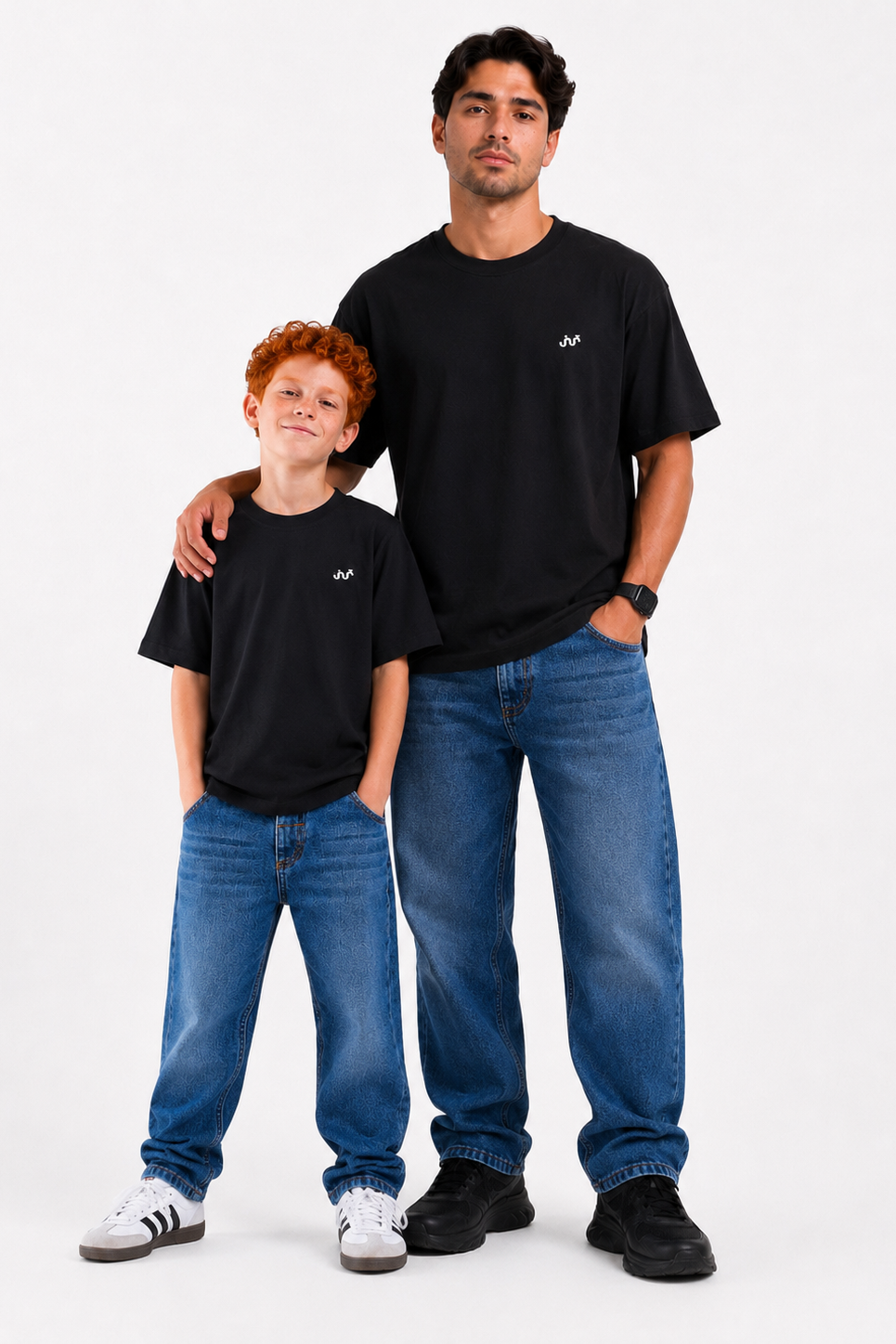 Like Dad Like Me Black Shirt