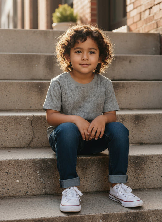 Kid's Grey T-Shirt