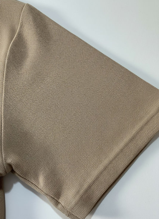 Men's Beige Over Size Summer Set