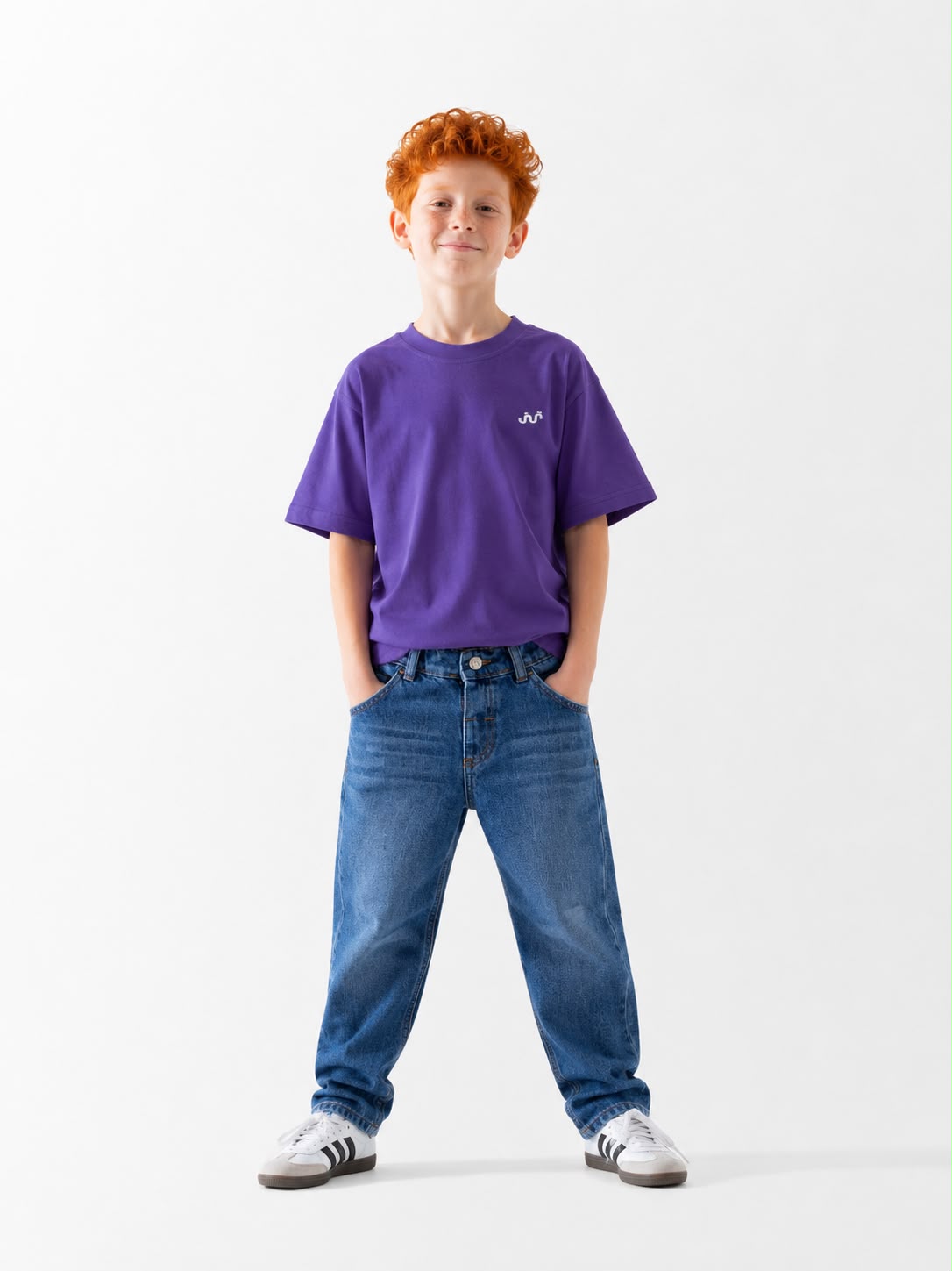 Kid's Lavender Purple Over Size T-Shirt