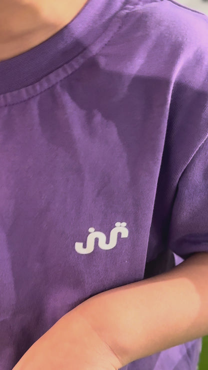 Kid's Lavender Purple Over Size T-Shirt
